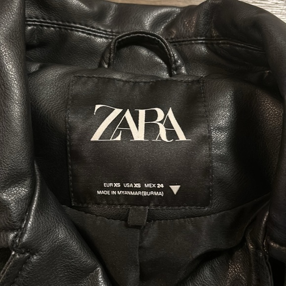 Zara Leather Jacket - Picture 5 of 5